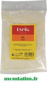 Ail moulu poudre Espig Cepasco  sachet 100 gr