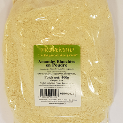 Amande poudre sachet 400 gr