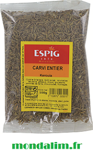 Carvi entier Espig Cepasco sachet 100 gr