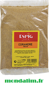 Coriandre moulue Espig Cepasco sachet 100 gr