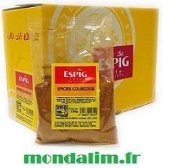 Epices couscous Espig Cepasco sachet 100 gr