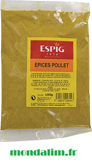 Epices poulet Espig Cepasco sachet 100 gr