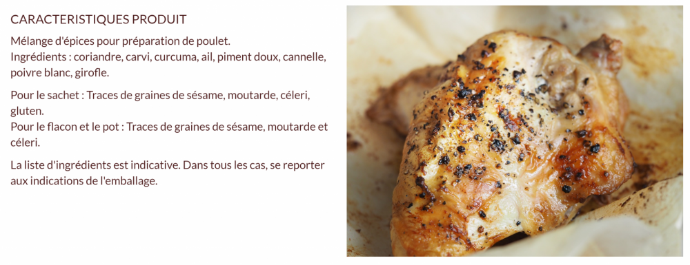 Epices poulet en cuisine 1