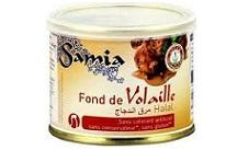 Fond de volaille halal Samia 100 gr boite fer refermable
