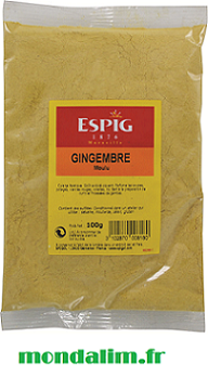 Gingembre moulu Espig Cepasco sachet 100 gr