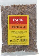 Graine de lin entière Espig Cepasco sachet 100 gr