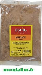 Muscade moulue Espig Cepasco sachet 50 gr
