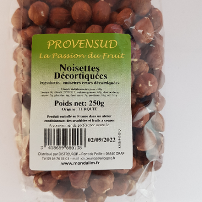 Noisette décortiquée sachet 300 gr