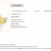 Recette guacamole