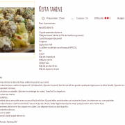 Recette kefta tahini