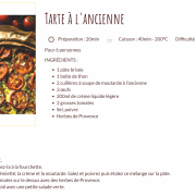 Recette tarte a l ancienne