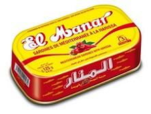 Sardines El Manar à la harissa 125 gr