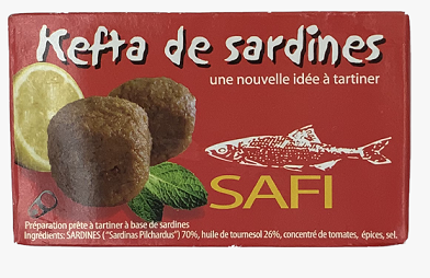 Kefta de sardines du Maroc 125 gr