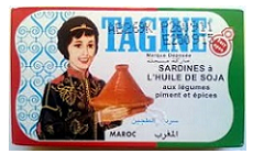 Sardines tagine Maroc 125 gr