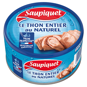 Thon Saupiquet au naturel 1/2 - 400 gr