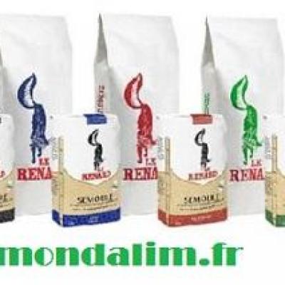 Semoule fine Le Renard sachet 1 kg