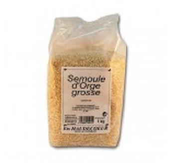 Orge semoule grosse 1 kg