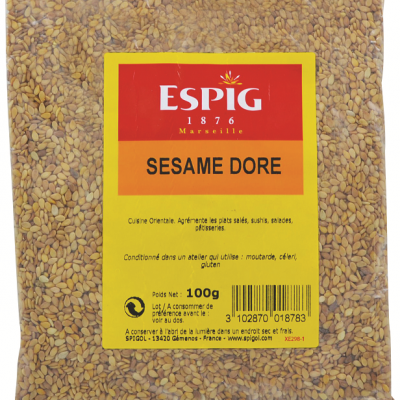 Sésame doré entier Espig Cepasco sachet 100 gr